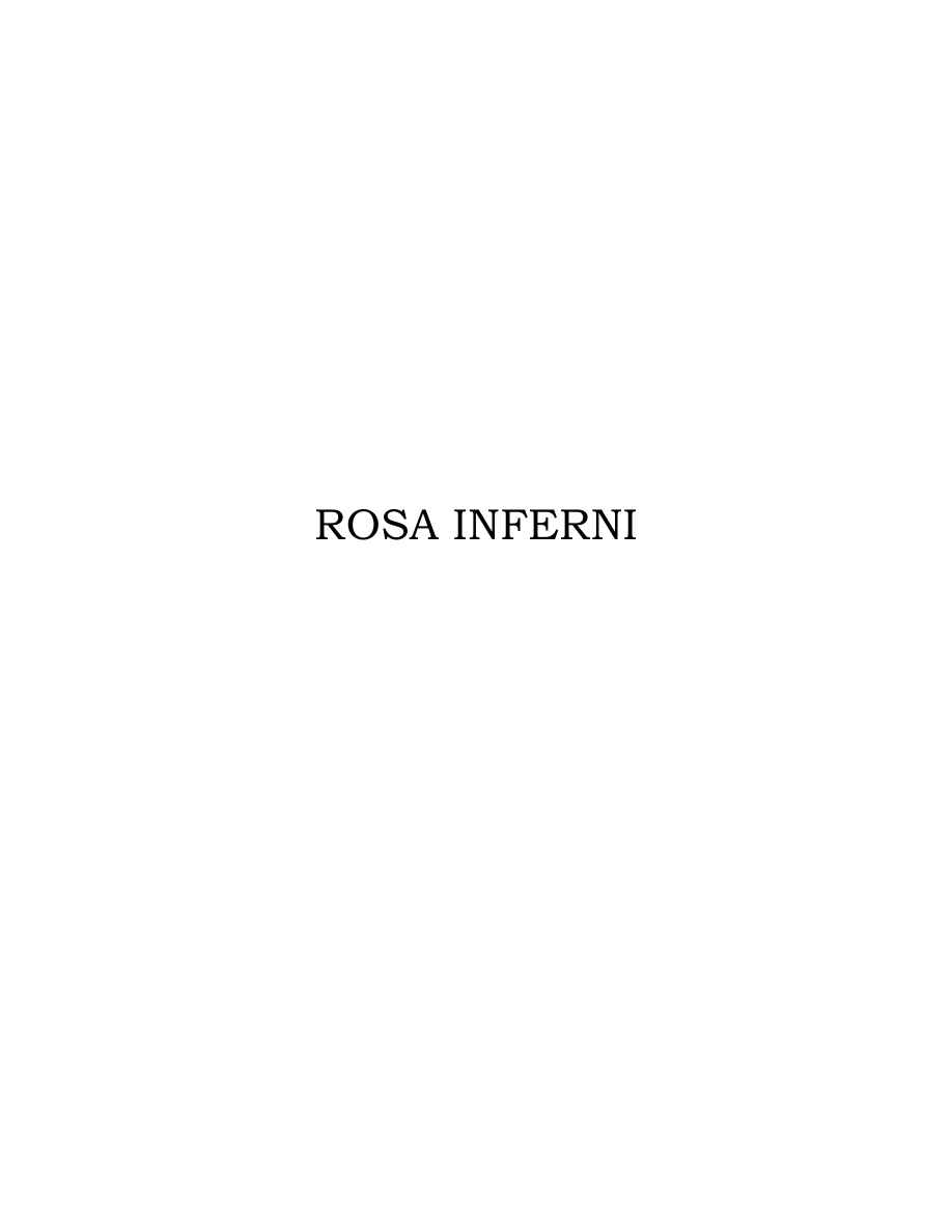 Original scan of Rosa Inferni, PDF page 2