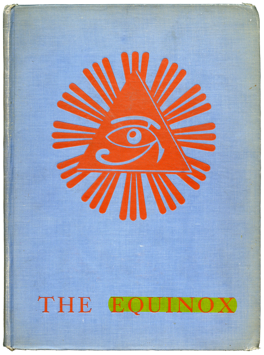 Original scan of The Equinox (Volume III, Number I), PDF page 1