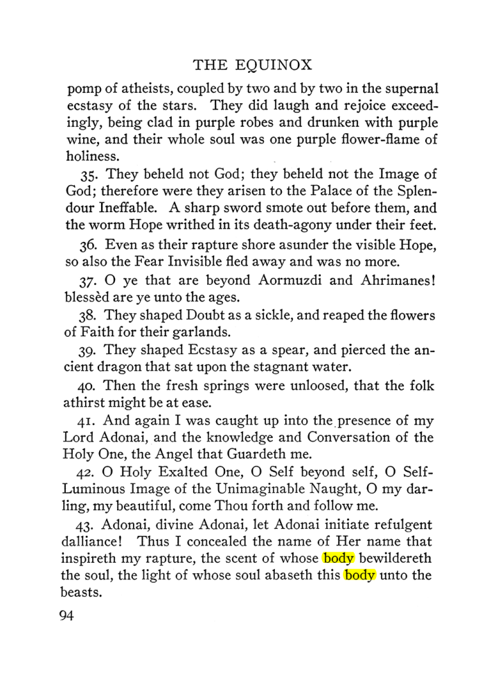 Original scan of The Equinox (Volume III, Number I), PDF page 100