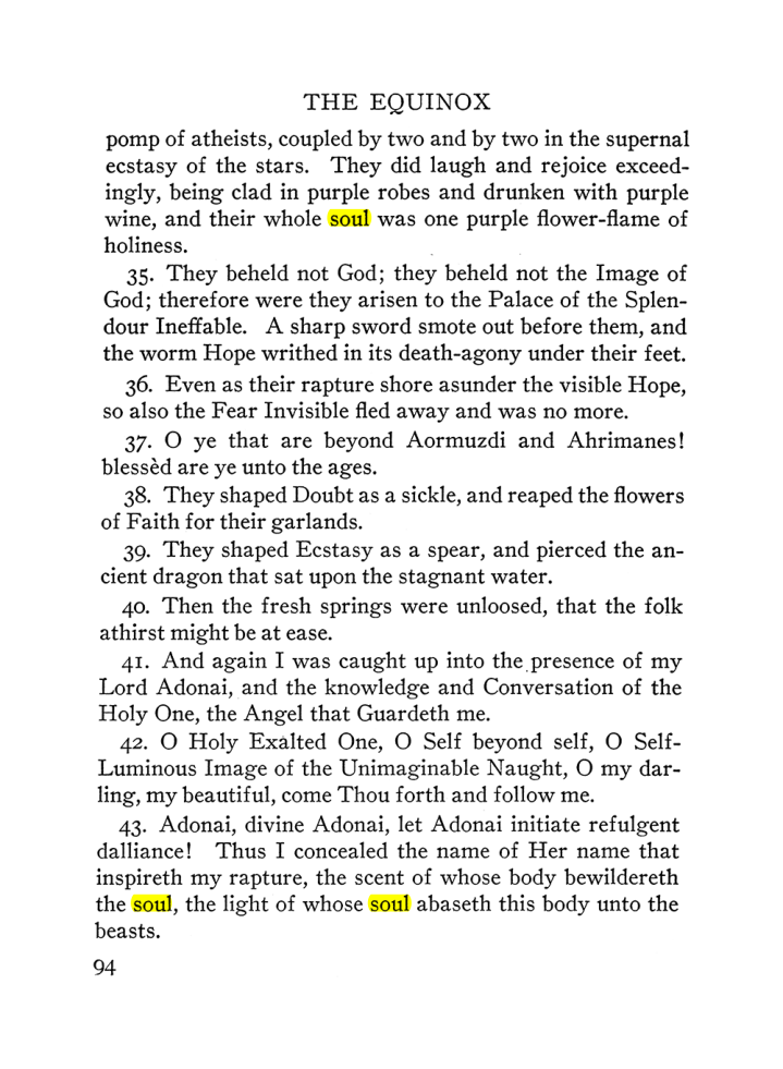 Original scan of The Equinox (Volume III, Number I), PDF page 100