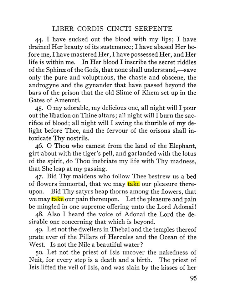 Original scan of The Equinox (Volume III, Number I), PDF page 101