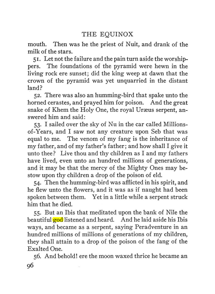 Original scan of The Equinox (Volume III, Number I), PDF page 102