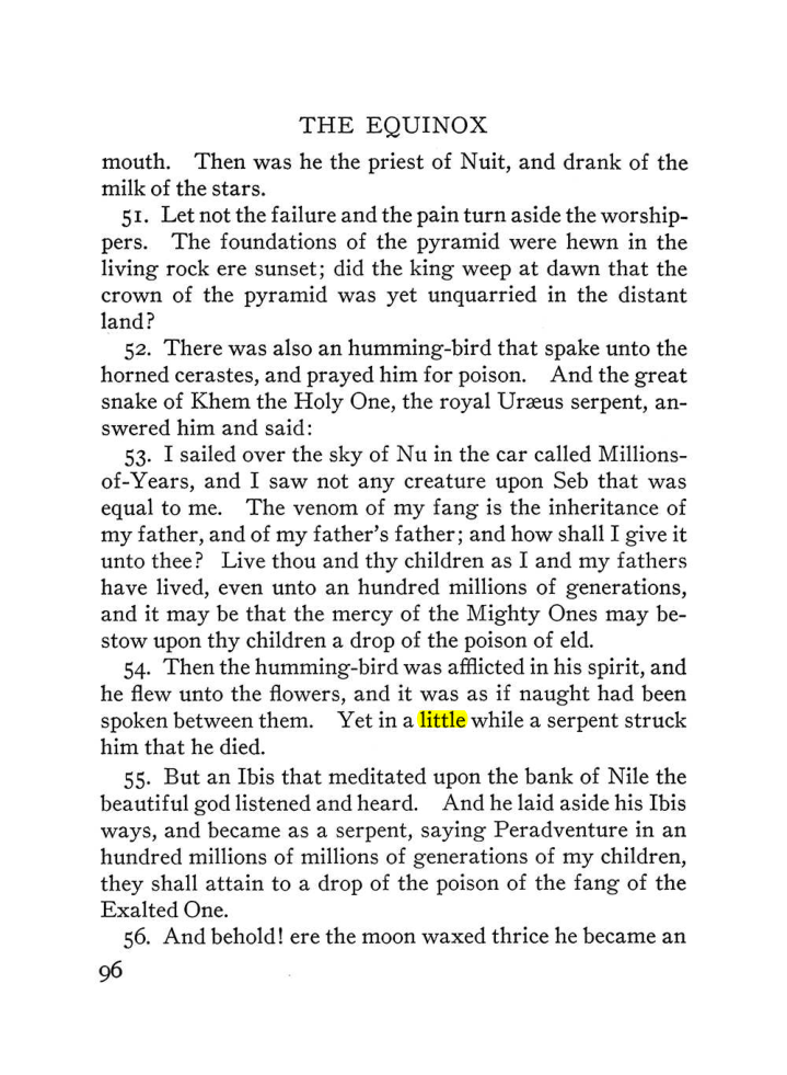 Original scan of The Equinox (Volume III, Number I), PDF page 102