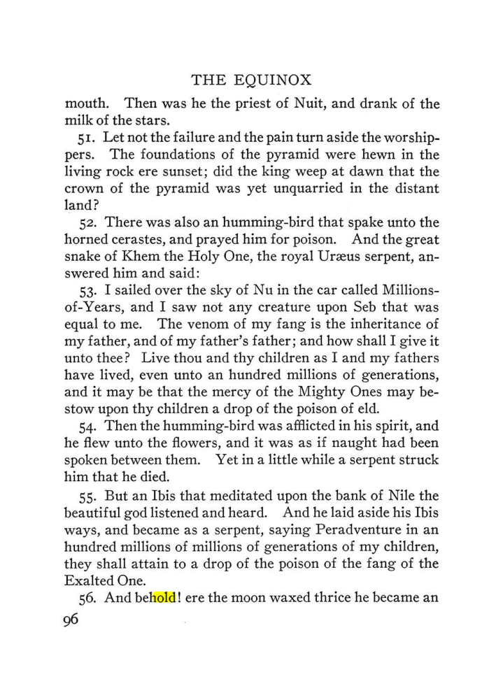 Original scan of The Equinox (Volume III, Number I), PDF page 102