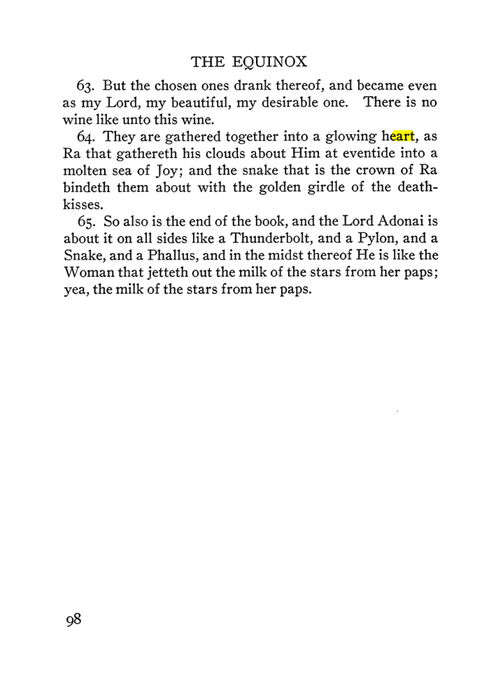 Original scan of The Equinox (Volume III, Number I), PDF page 104