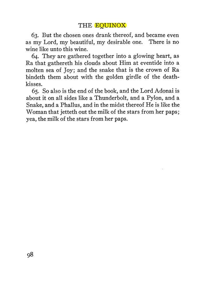 Original scan of The Equinox (Volume III, Number I), PDF page 104