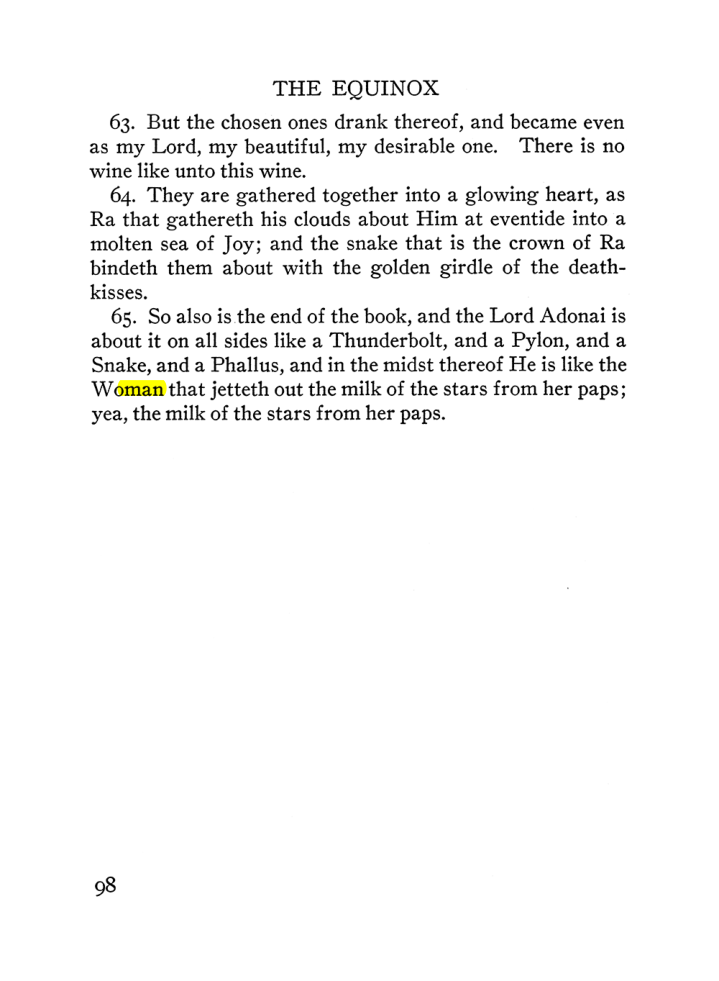 Original scan of The Equinox (Volume III, Number I), PDF page 104