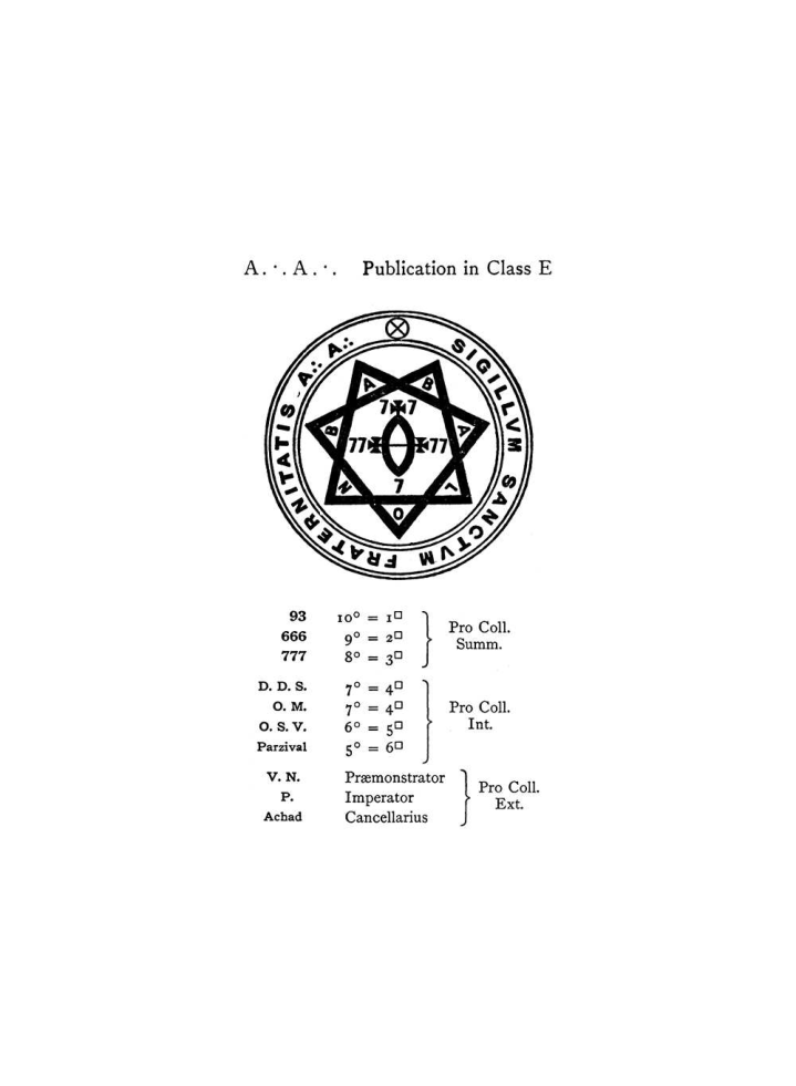 Original scan of The Equinox (Volume III, Number I), PDF page 106