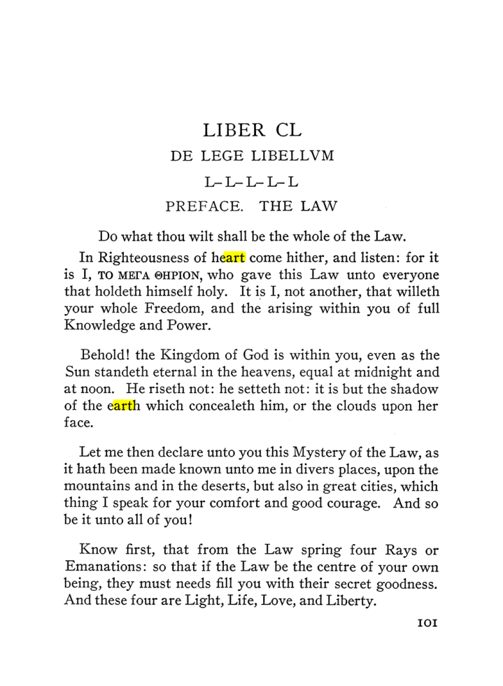 Original scan of The Equinox (Volume III, Number I), PDF page 107