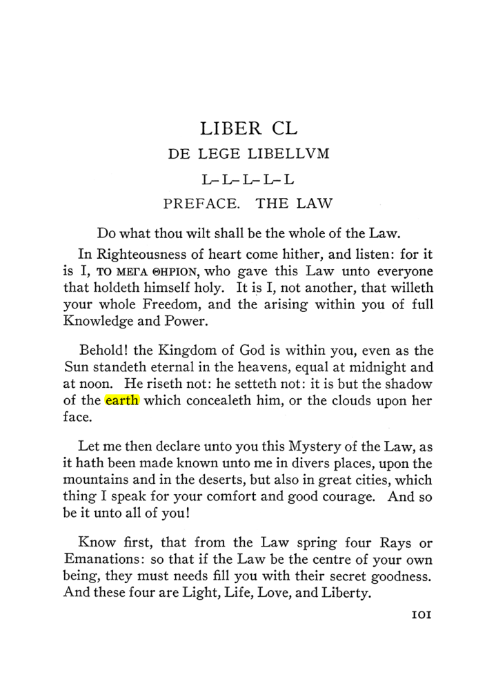 Original scan of The Equinox (Volume III, Number I), PDF page 107