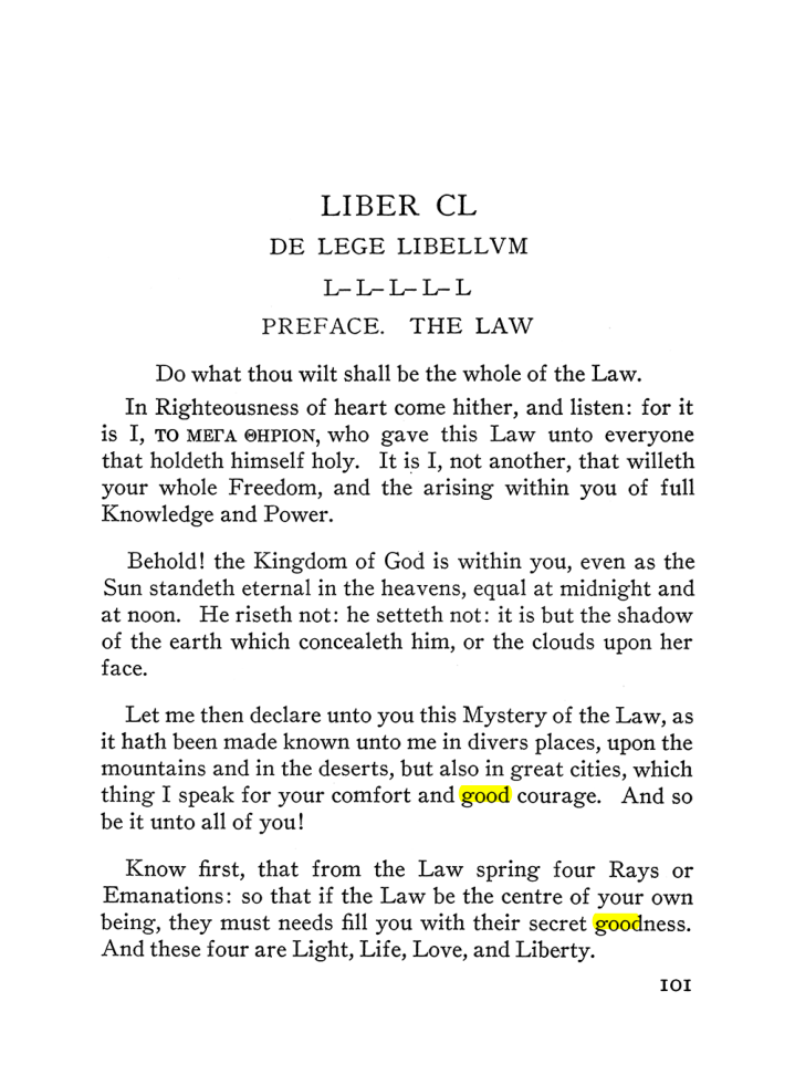 Original scan of The Equinox (Volume III, Number I), PDF page 107