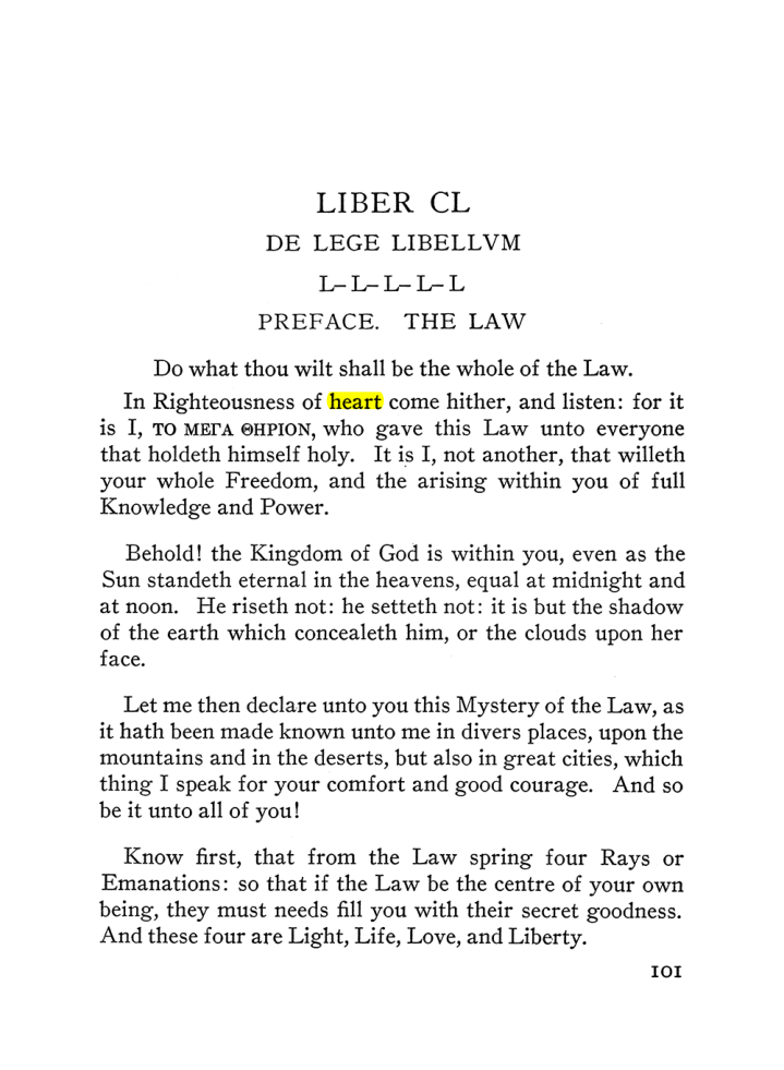 Original scan of The Equinox (Volume III, Number I), PDF page 107