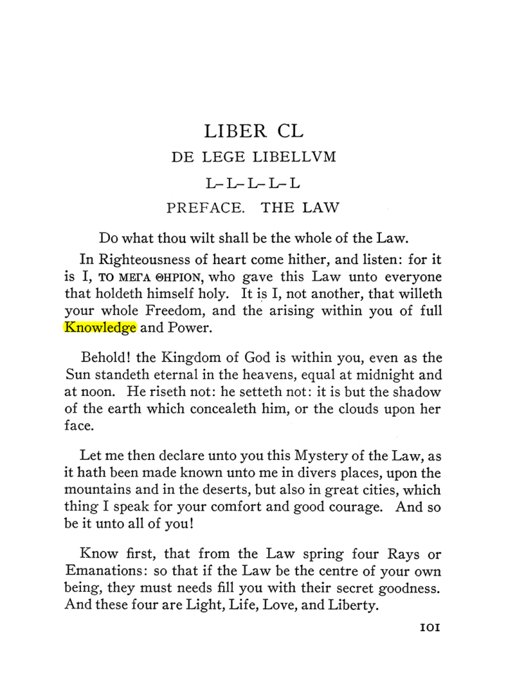 Original scan of The Equinox (Volume III, Number I), PDF page 107
