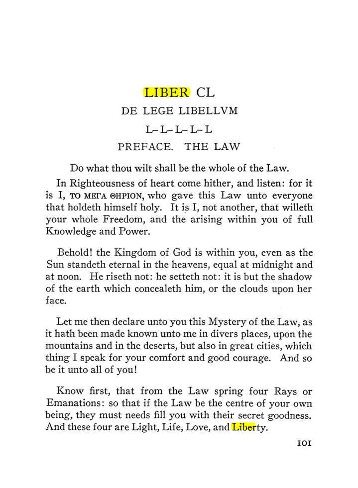 Original scan of The Equinox (Volume III, Number I), PDF page 107
