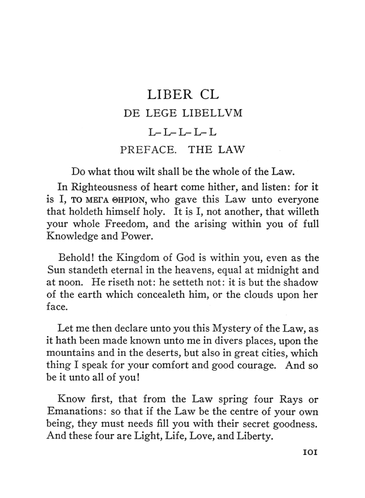 Original scan of The Equinox (Volume III, Number I), PDF page 107