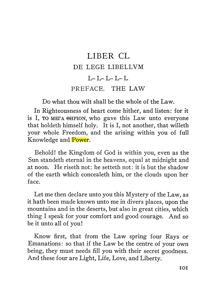 Original scan of The Equinox (Volume III, Number I), PDF page 107