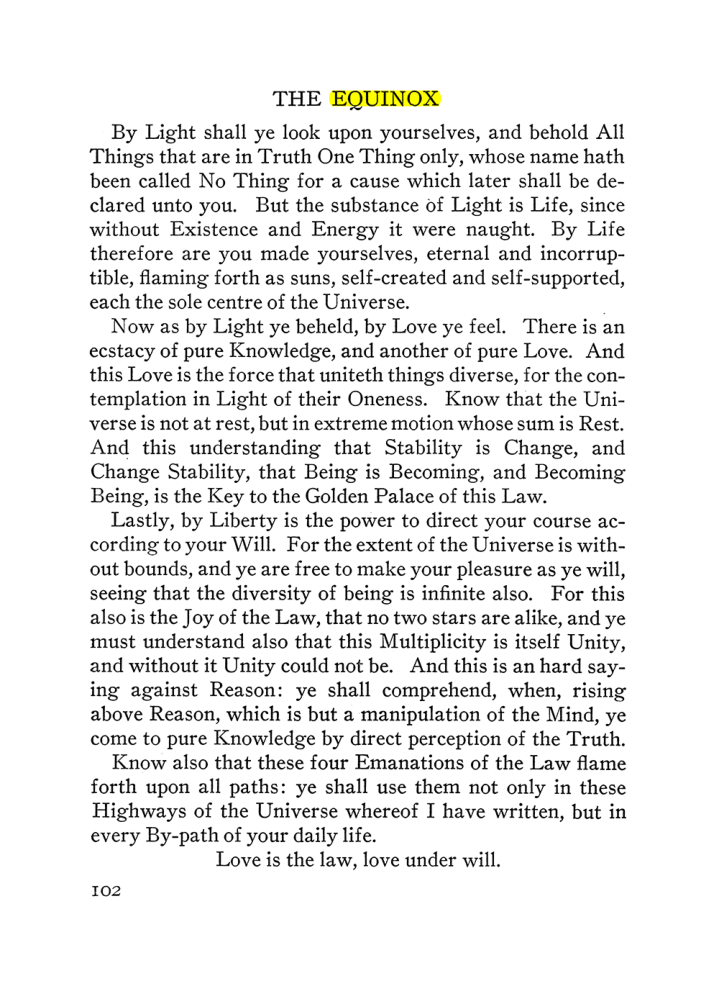 Original scan of The Equinox (Volume III, Number I), PDF page 108