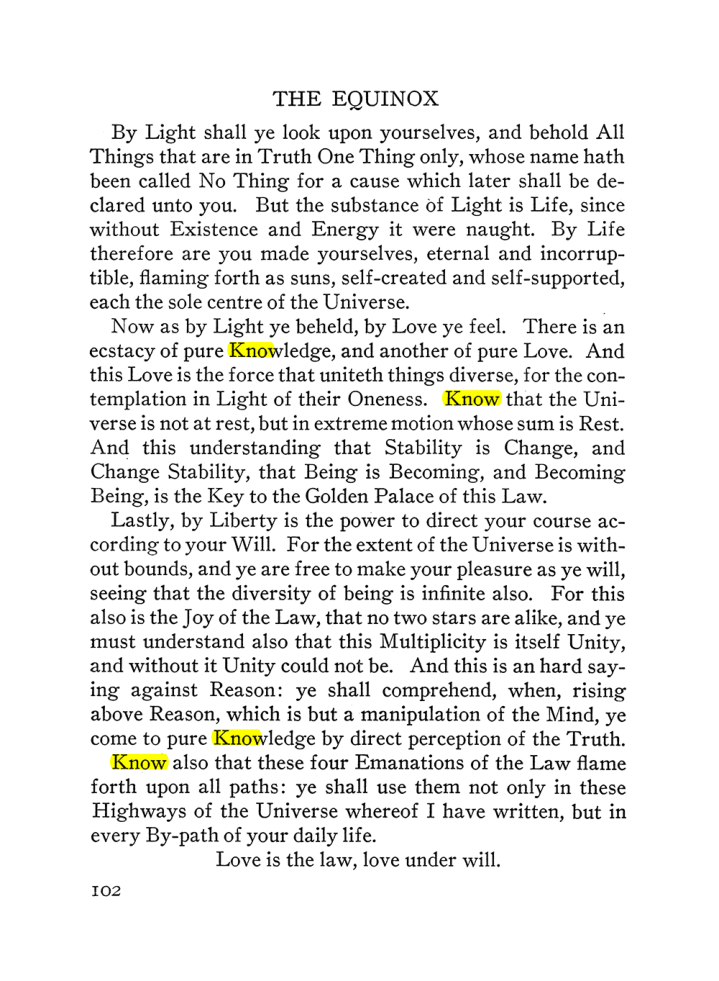 Original scan of The Equinox (Volume III, Number I), PDF page 108
