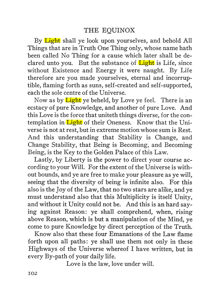 Original scan of The Equinox (Volume III, Number I), PDF page 108