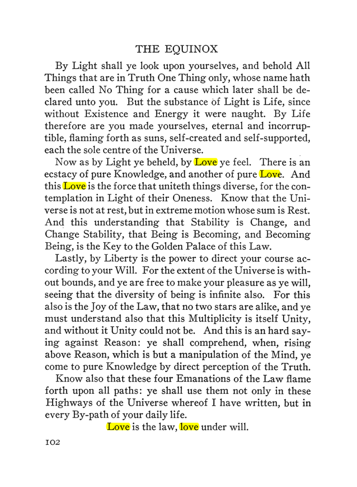 Original scan of The Equinox (Volume III, Number I), PDF page 108
