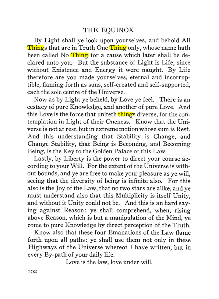 Original scan of The Equinox (Volume III, Number I), PDF page 108