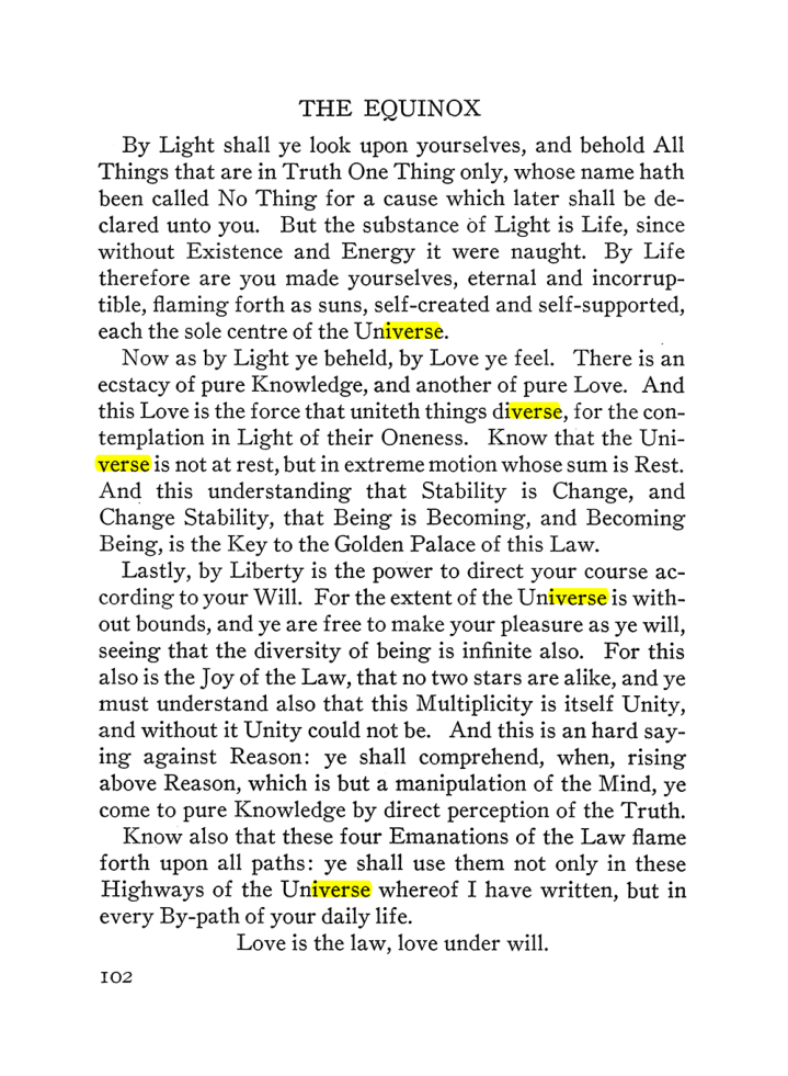 Original scan of The Equinox (Volume III, Number I), PDF page 108
