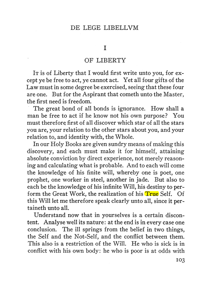 Original scan of The Equinox (Volume III, Number I), PDF page 109