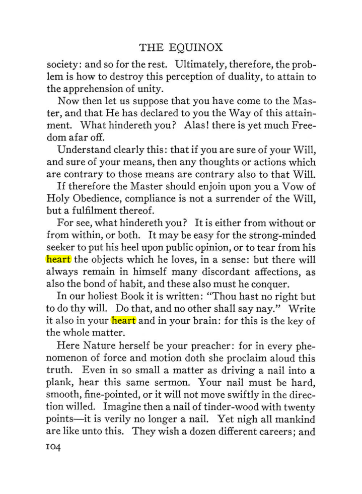 Original scan of The Equinox (Volume III, Number I), PDF page 110
