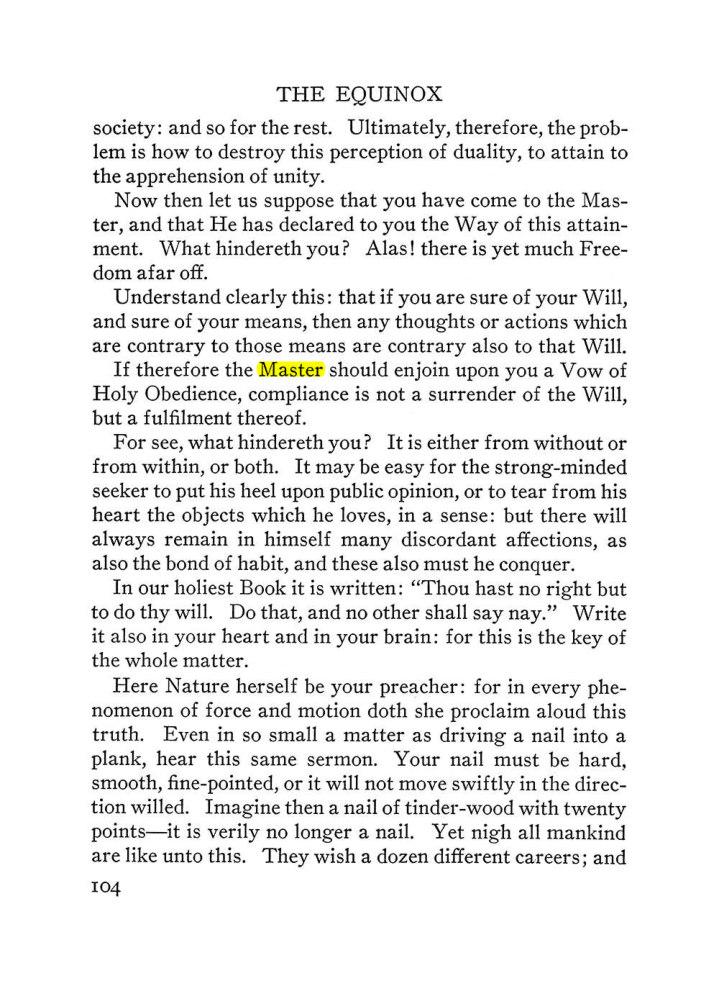 Original scan of The Equinox (Volume III, Number I), PDF page 110