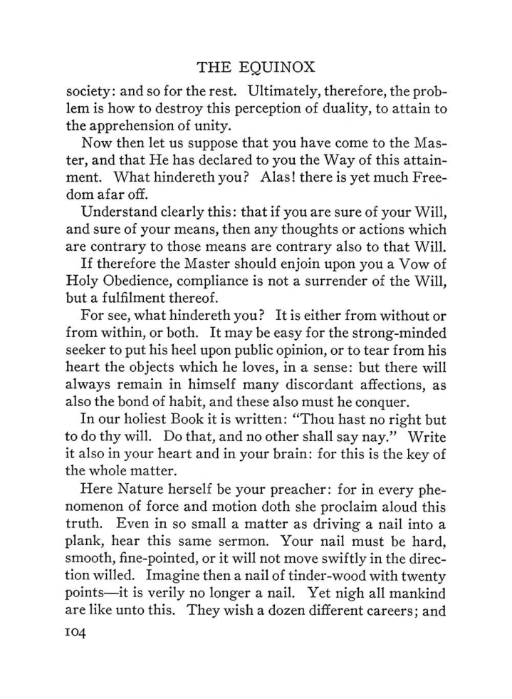 Original scan of The Equinox (Volume III, Number I), PDF page 110