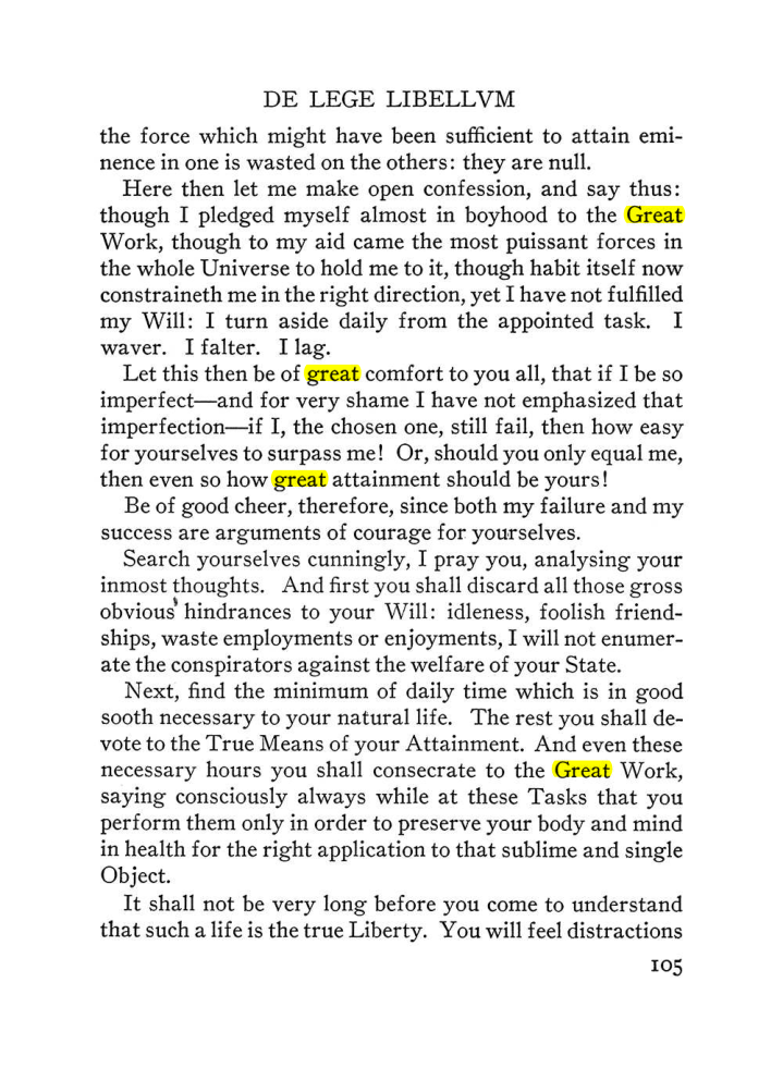 Original scan of The Equinox (Volume III, Number I), PDF page 111