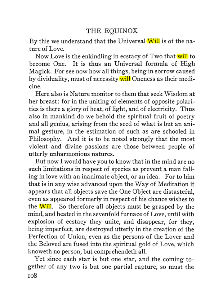 Original scan of The Equinox (Volume III, Number I), PDF page 114