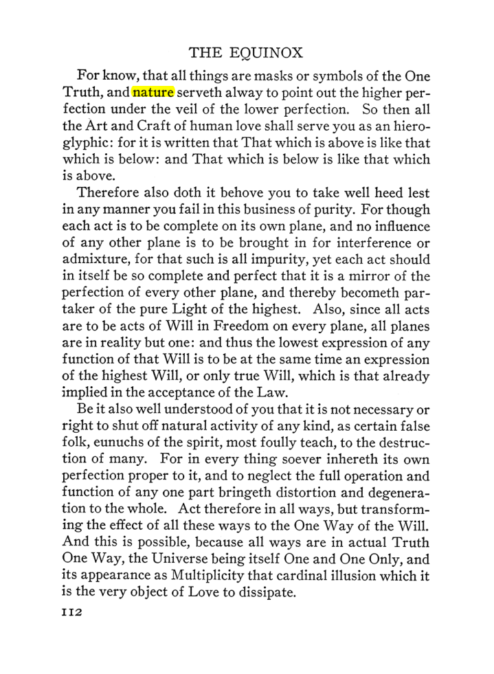 Original scan of The Equinox (Volume III, Number I), PDF page 118