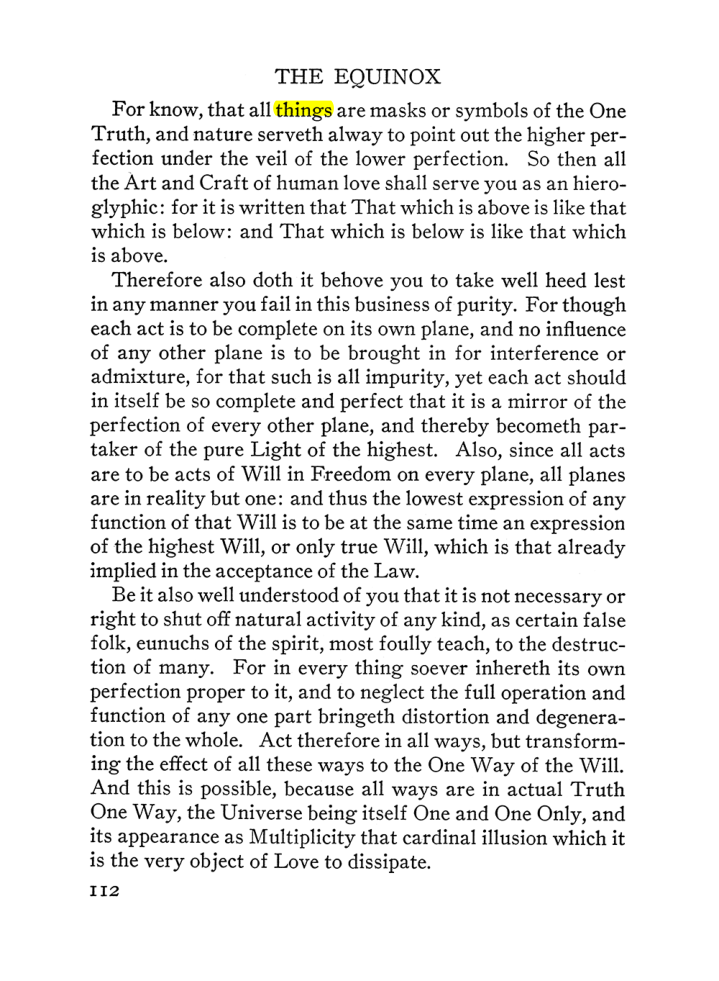 Original scan of The Equinox (Volume III, Number I), PDF page 118