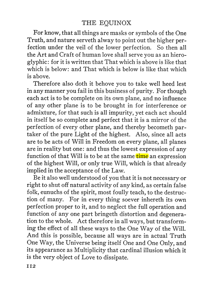 Original scan of The Equinox (Volume III, Number I), PDF page 118