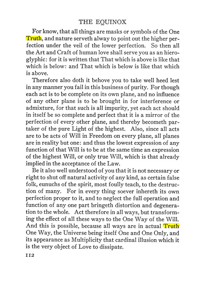 Original scan of The Equinox (Volume III, Number I), PDF page 118