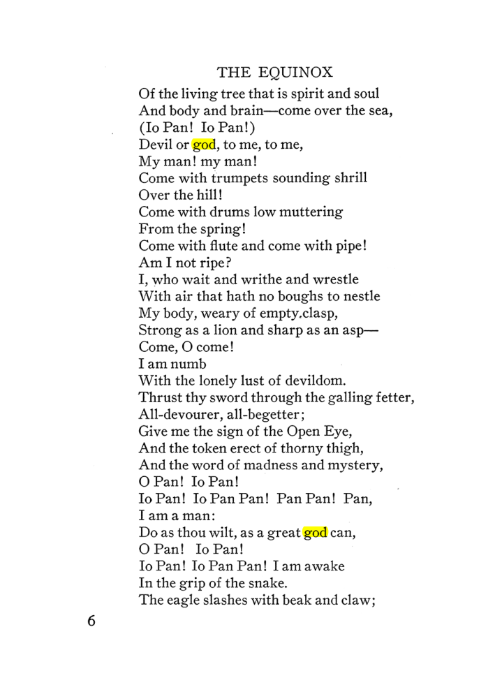 Original scan of The Equinox (Volume III, Number I), PDF page 12