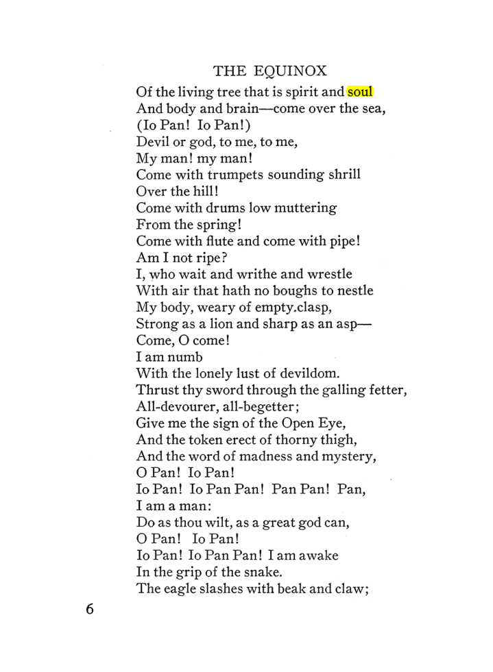 Original scan of The Equinox (Volume III, Number I), PDF page 12