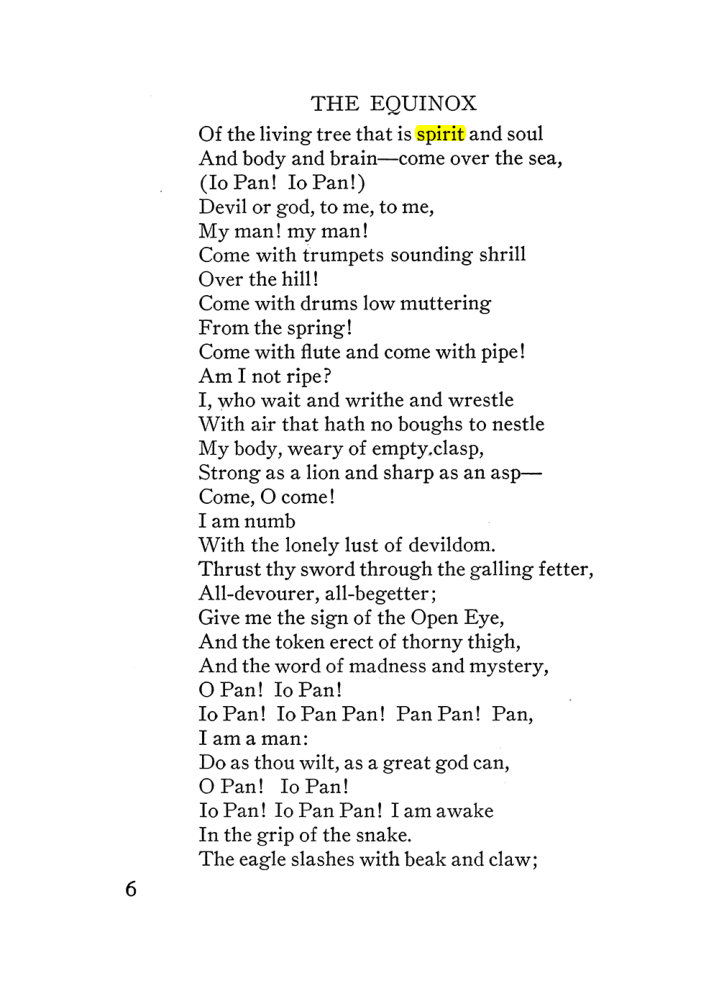 Original scan of The Equinox (Volume III, Number I), PDF page 12