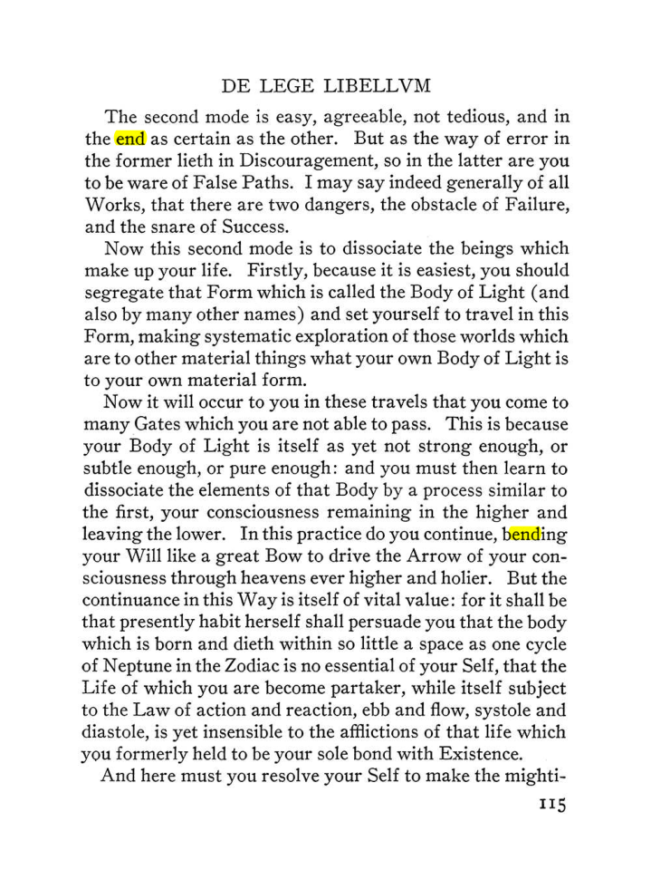 Original scan of The Equinox (Volume III, Number I), PDF page 121