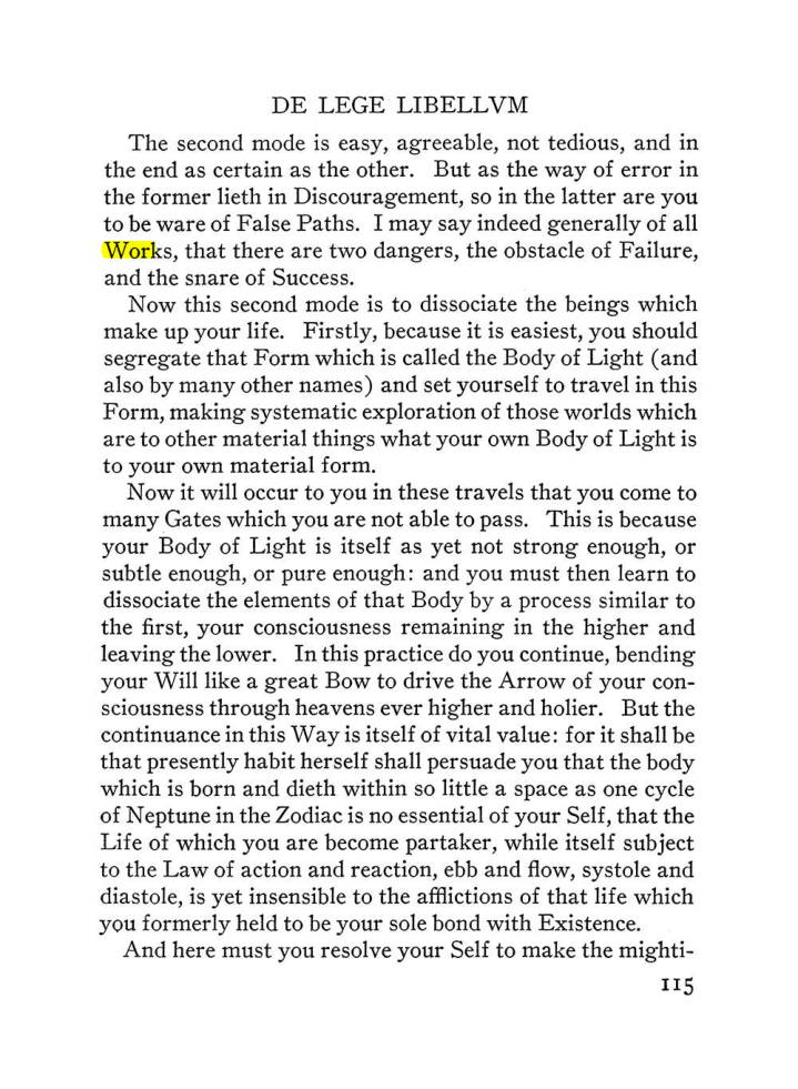 Original scan of The Equinox (Volume III, Number I), PDF page 121