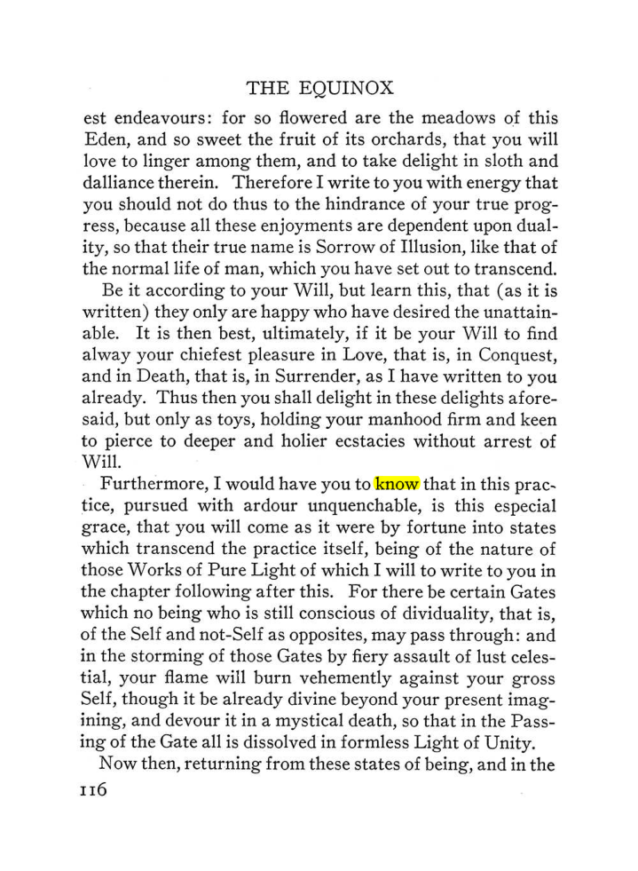 Original scan of The Equinox (Volume III, Number I), PDF page 122