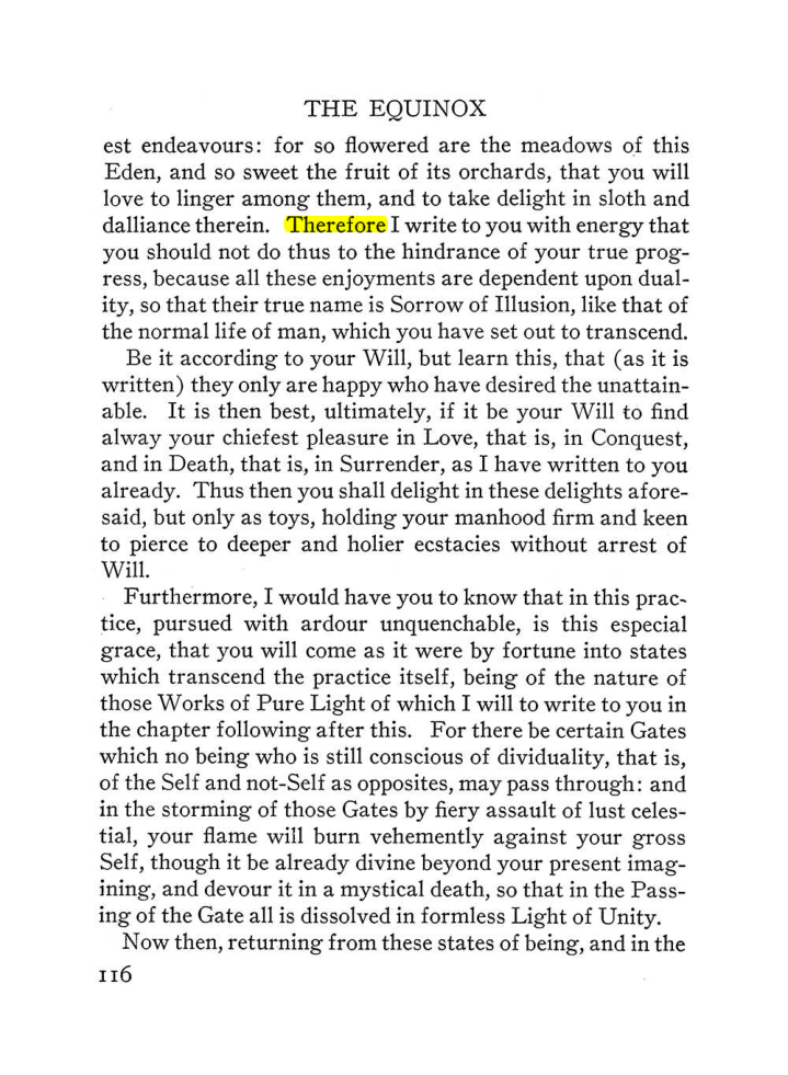 Original scan of The Equinox (Volume III, Number I), PDF page 122