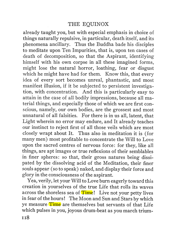 Original scan of The Equinox (Volume III, Number I), PDF page 124