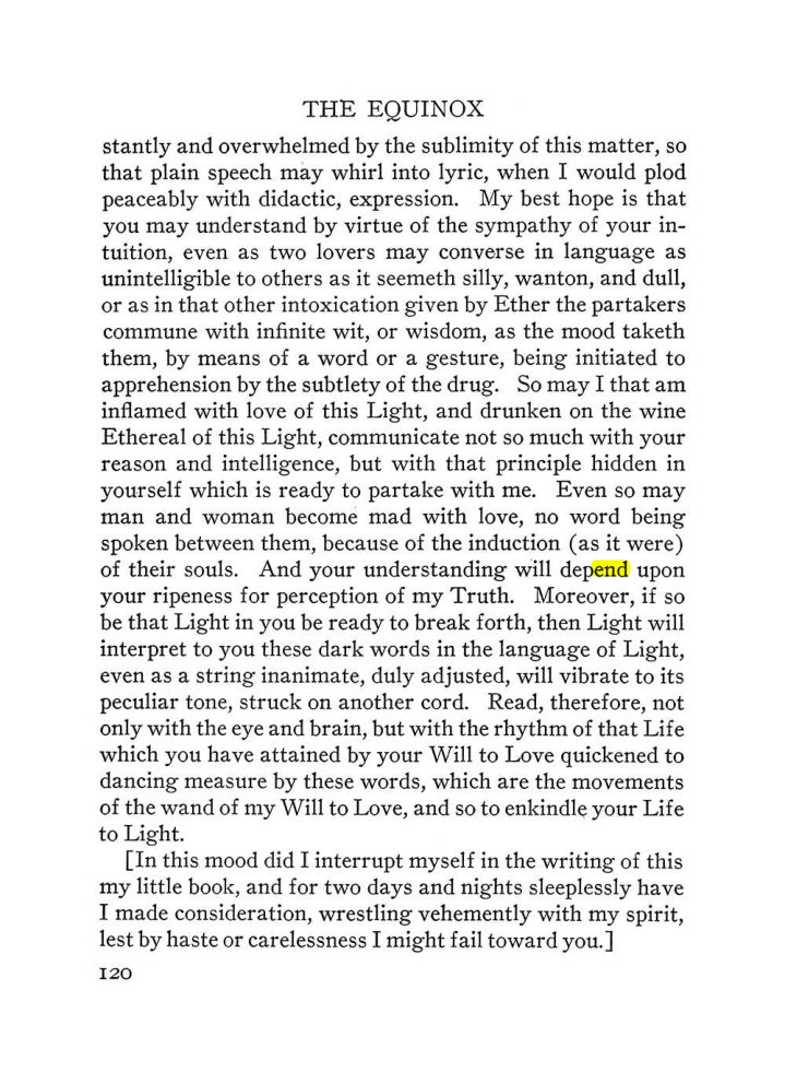 Original scan of The Equinox (Volume III, Number I), PDF page 126