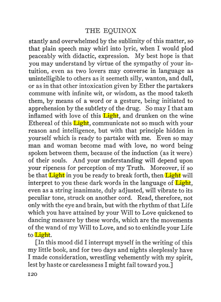 Original scan of The Equinox (Volume III, Number I), PDF page 126
