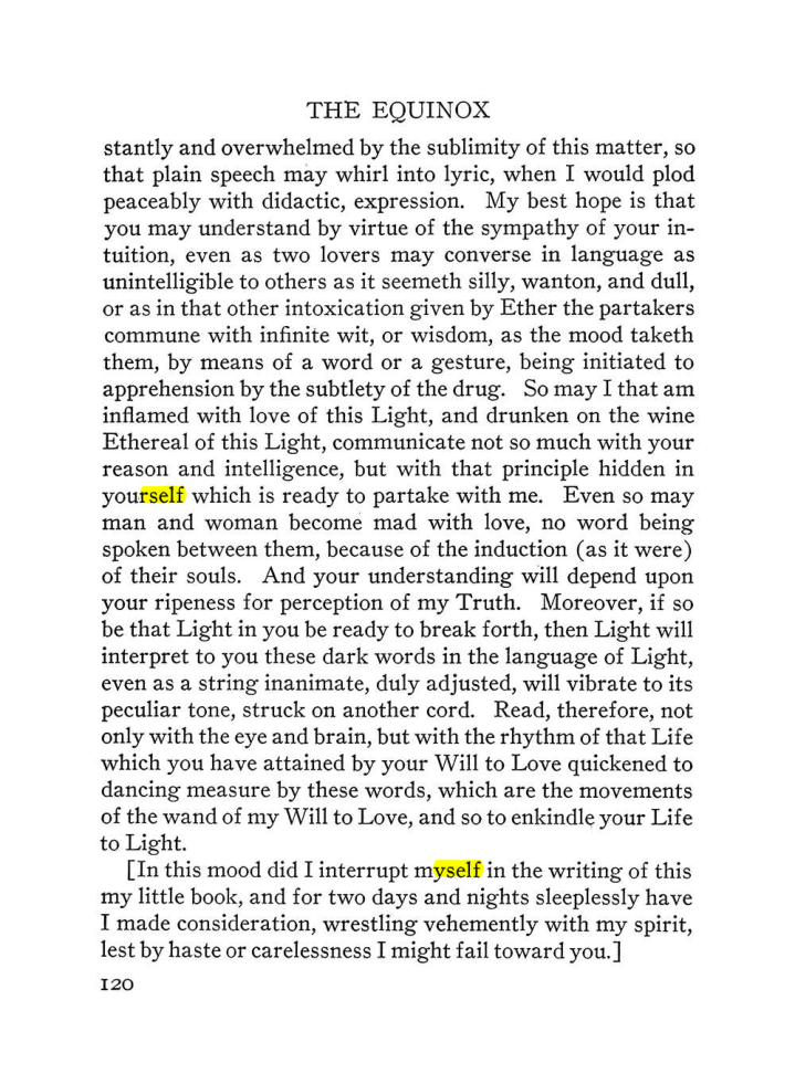 Original scan of The Equinox (Volume III, Number I), PDF page 126