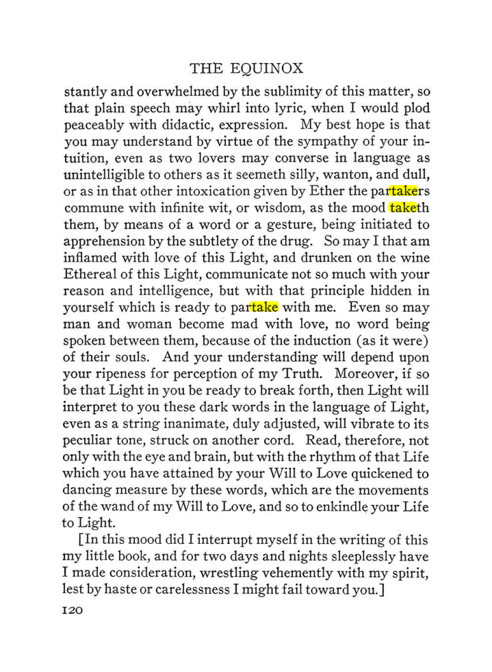 Original scan of The Equinox (Volume III, Number I), PDF page 126