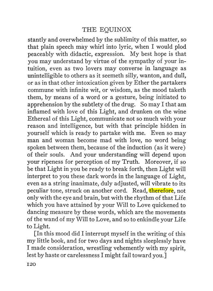 Original scan of The Equinox (Volume III, Number I), PDF page 126
