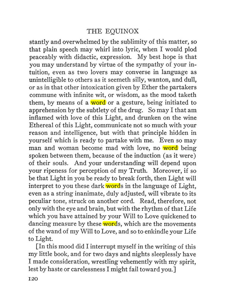 Original scan of The Equinox (Volume III, Number I), PDF page 126